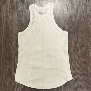 Lucky in Love Women's White Tank Top